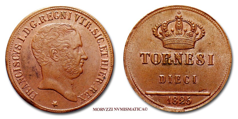 moneta del Regno delle Due Sicilie, monete del Regno delle Due Sicilie, moneta borbonica, monete borboniche, numismatica