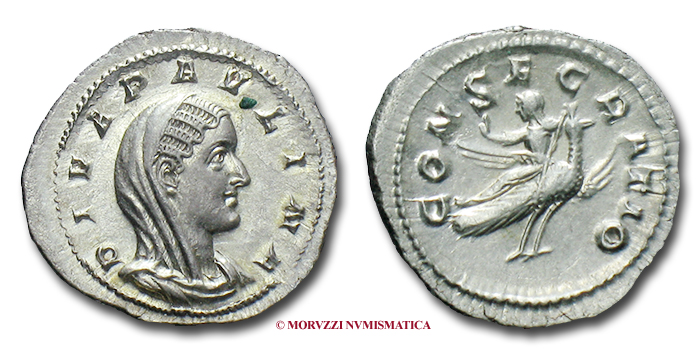  moneta di Paolina, monete di Paolina, denario di Paolina, denari di Paolina, moneta romana imperiale, monete romane imperiali, moneta romana, monete romane, moneta antica, monete antiche, numismatica