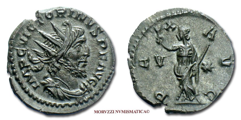  moneta di Vittorino, monete di Vittorino, antoniniano di Vittorino, antoniniani di Vittorino, moneta romana imperiale, monete romane imperiali, moneta romana, monete romane, moneta antica, monete antiche, numismatica