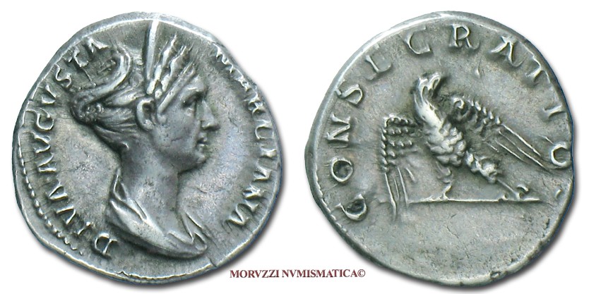 moneta di marciana, monete di marciana, denario di marciana, denari di marciana, moneta romana imperiale, monete romane imperiali, moneta romana, monete romane, moneta antica, monete antiche, numismatica