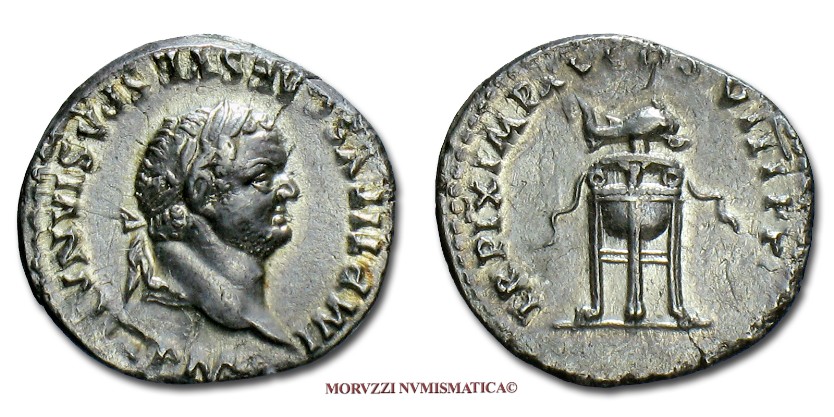 moneta di Tito, monete di Tito, denario di Tito, denari di Tito, moneta romana imperiale, monete romane imperiali, moneta romana, monete romane, moneta antica, monete antiche, numismatica