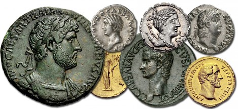 moneta romana, monete romane