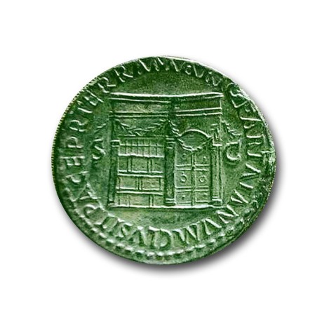 temple of janus on coins of nero